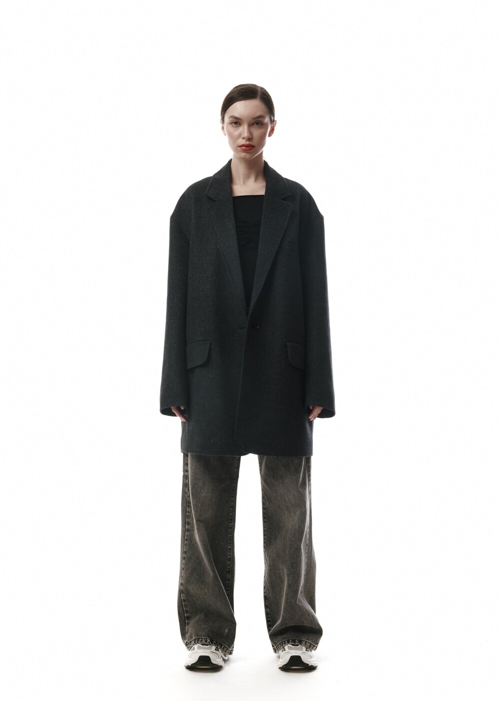 Coat - herringbone jacket